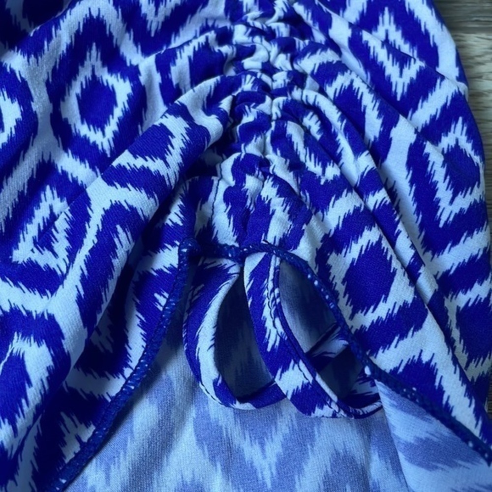 Zuma Blu new cycling skirt adjustable sides royal blue and white size small - Picture 3 of 7